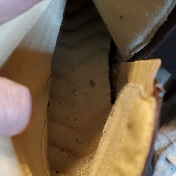 Brown Wrap Strap Ankle Booties US 9M Medium Zip Up Rina Boots Excellent - Picture 9 of 9